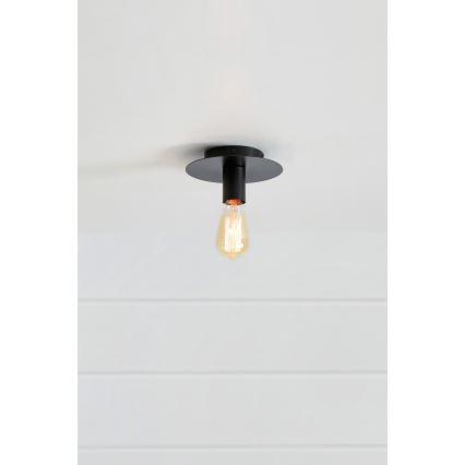 Markslöjd 108540 - Плафониера PIATTO 1xE27/40W/230V черен