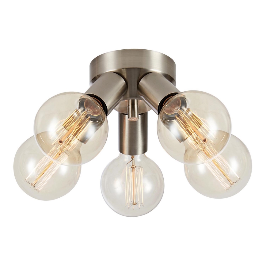 Markslöjd 108554 - Плафон MAZZO 5xE27/40W/230V матов хром