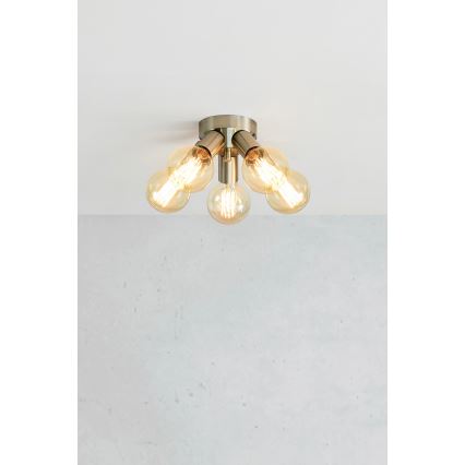 Markslöjd 108554 - Плафон MAZZO 5xE27/40W/230V матов хром