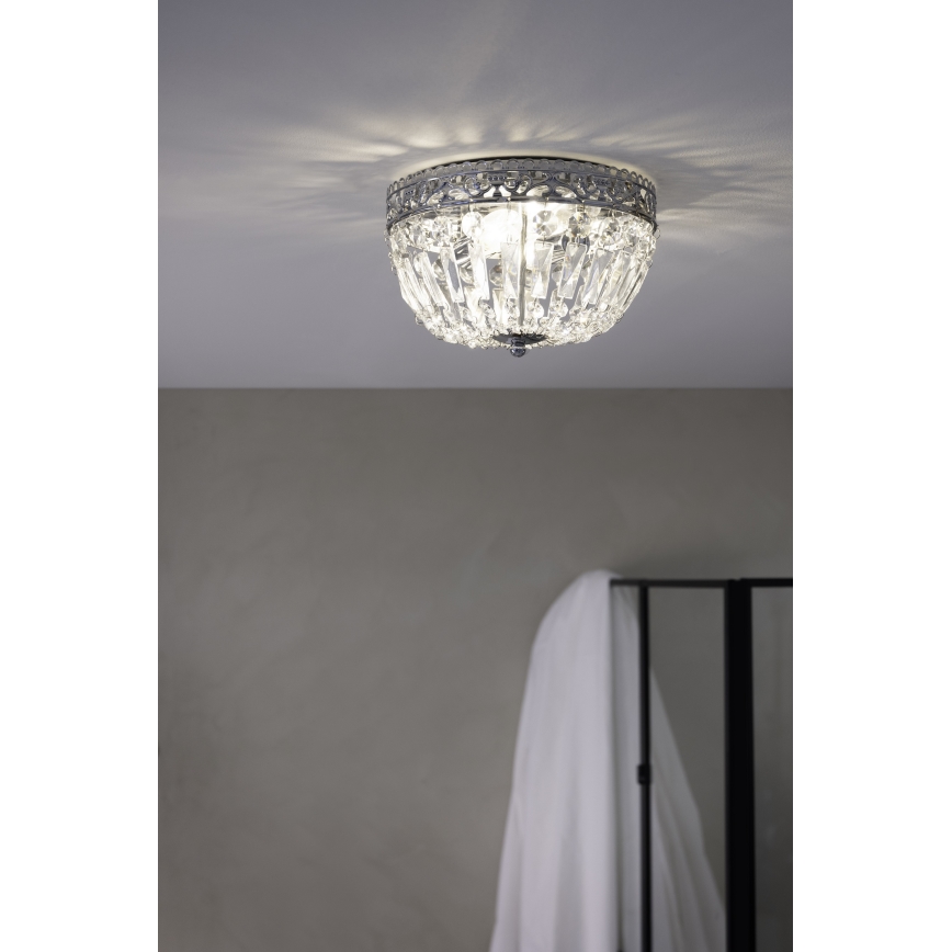 Markslöjd 108599 - Плафониера ETIENNE 2xE14/40W/230V лъскав хром