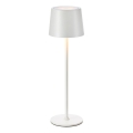 Markslöjd 108654 - LED регулируема презареждаема лампа FIORE LED/2W/5V IP44 38 см бяла