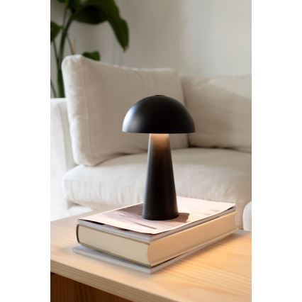 Markslöjd 108655 - LED Димируем rechargeable лампа FUNGI LED/1,5W/5V IP44 черен