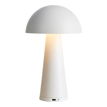 Markslöjd 108656 - LED Димируем rechargeable лампа FUNGI LED/1,5W/5V IP44 бял