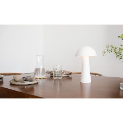 Markslöjd 108656 - LED Димируем rechargeable лампа FUNGI LED/1,5W/5V IP44 бял
