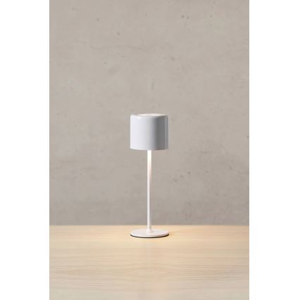 Markslöjd 108658 - LED Димируем rechargeable лампа FILO LED/2W/5V IP44 30 см бял