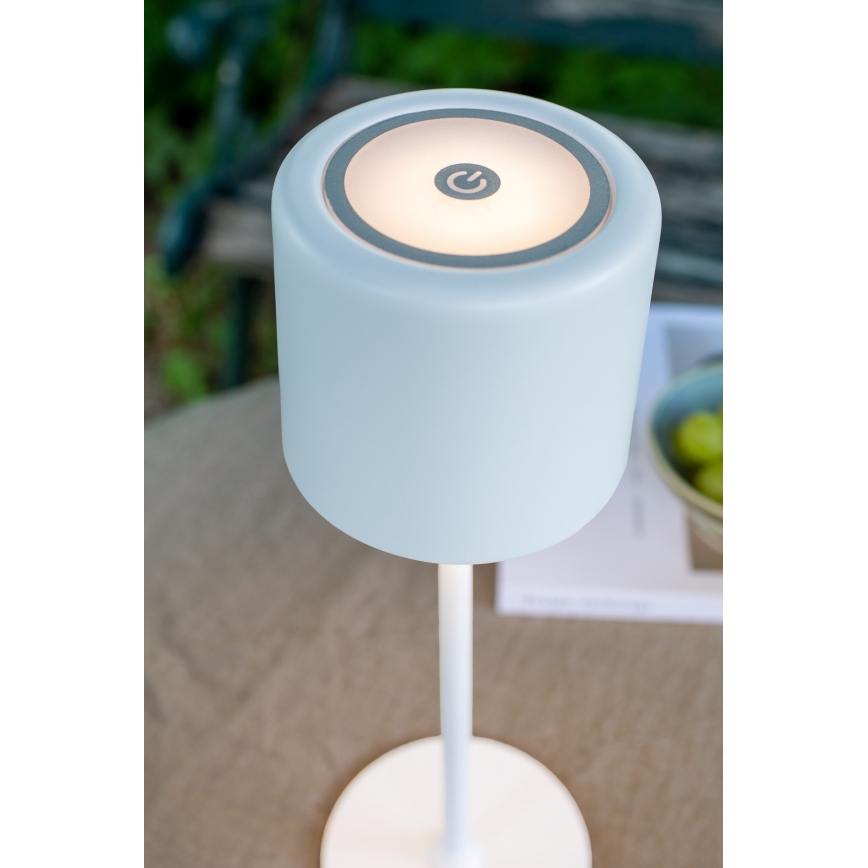 Markslöjd 108658 - LED Димируем rechargeable лампа FILO LED/2W/5V IP44 30 см бял