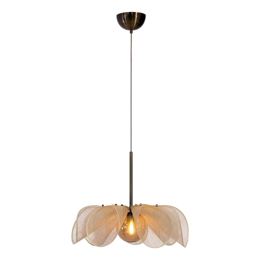 Markslöjd 108659 - Пендел STYRKA 1xE27/40W/230V Ø 63 см бежов