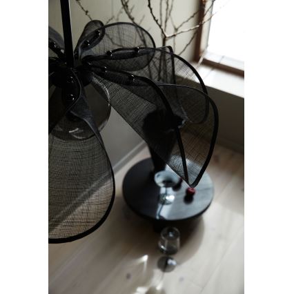 Markslöjd 108660 - Пендел STYRKA 1xE27/40W/230V Ø 63 см черен
