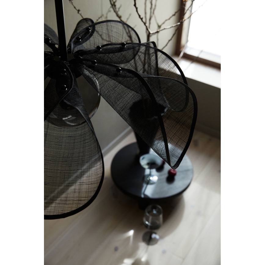 Markslöjd 108660 - Пендел STYRKA 1xE27/40W/230V Ø 63 см черен
