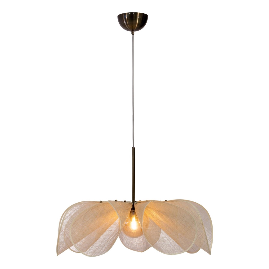 Markslöjd 108661 - Пендел STYRKA 1xE27/40W/230V Ø 75 см бежов