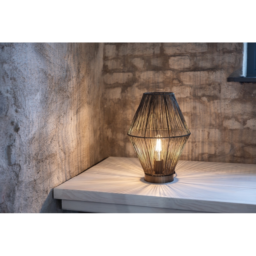 Markslöjd 108665 - Настолна лампа CASA 1xE27/40W/230V месинг