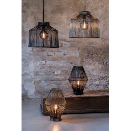 Markslöjd 108666 - Настолна лампа CASA 1xE27/40W/230V черен