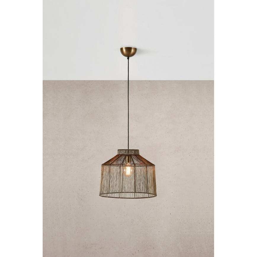 Markslöjd 108667 - Пендел CAPANNA 1xE27/40W/230V месинг