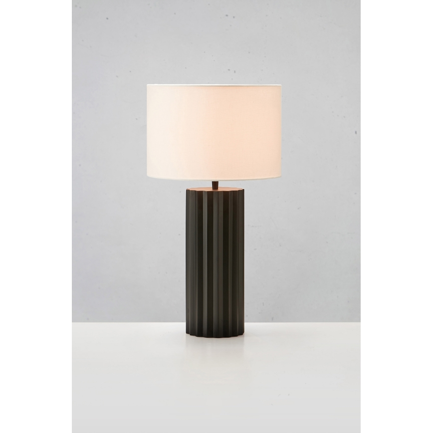 Markslöjd 108670 - Настолна лампа HASHIRA 1xE27/40W/230V бял/черен