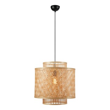 Markslöjd 108675 - Пендел STRATI 1xE27/40W/230V бежов/бамбук