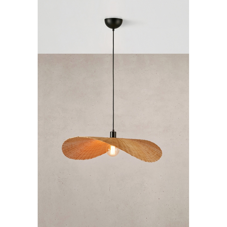 Markslöjd 108677 - Пендел RAYO 1xE27/40W/230V бежов/бамбук