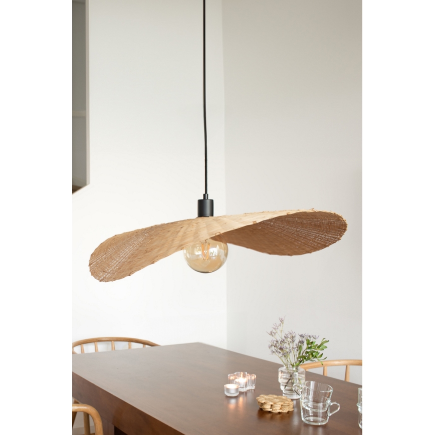 Markslöjd 108677 - Пендел RAYO 1xE27/40W/230V бежов/бамбук