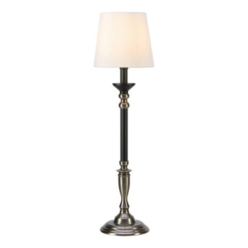 Markslöjd 108680 - Настолна лампа GENT 1xE27/40W/230V матов хром/черен/бял