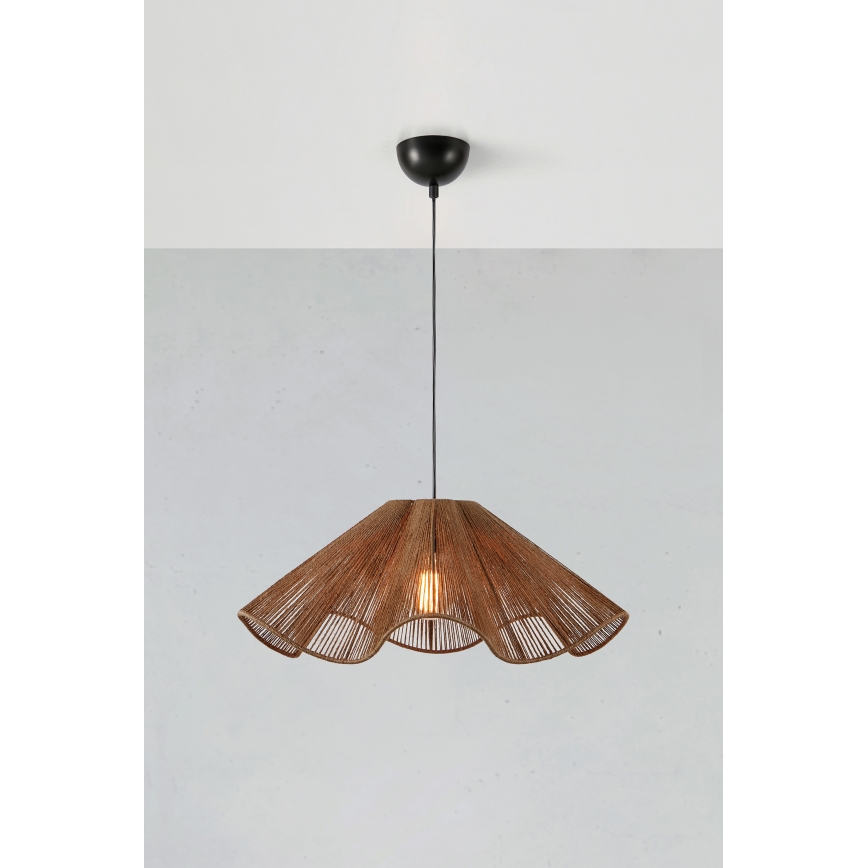 Markslöjd 108681 - Пендел NAMI 1xE27/40W/230V кафяв