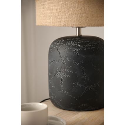 Markslöjd 108684 - Настолна лампа MONTAGNA 1xE14/40W/230V 45 cm бежов/черен