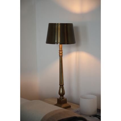Markslöjd 108774 - Настолна лампа METALLO 1xE27/40W/230V златист