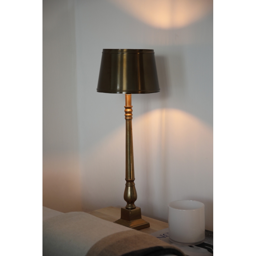 Markslöjd 108774 - Настолна лампа METALLO 1xE27/40W/230V златист