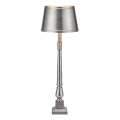 Markslöjd 108775 - Настолна лампа METALLO 1xE27/40W/230V матов хром