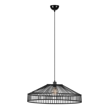 Markslöjd 108782 - Пендел TAPA 1xE27/40W/230V черен/бамбук