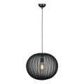 Markslöjd 108791 - Пендел FORENCE 1xE27/40W/230V Ø 50 см черен