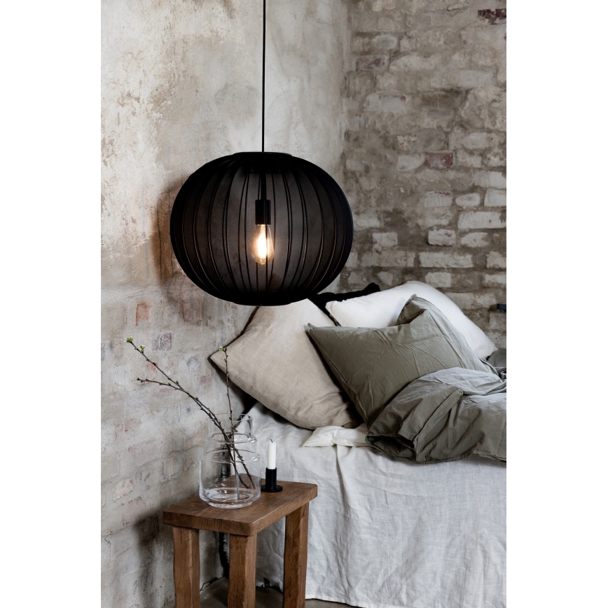 Markslöjd 108791 - Пендел FORENCE 1xE27/40W/230V Ø 50 см черен