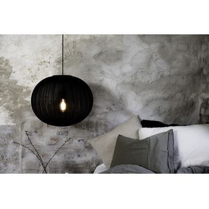 Markslöjd 108791 - Пендел FORENCE 1xE27/40W/230V Ø 50 см черен