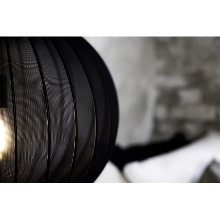 Markslöjd 108791 - Пендел FORENCE 1xE27/40W/230V Ø 50 см черен