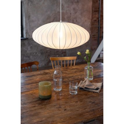 Markslöjd 108794 - Пендел FORENCE 1xE27/40W/230V Ø 60 см  бял