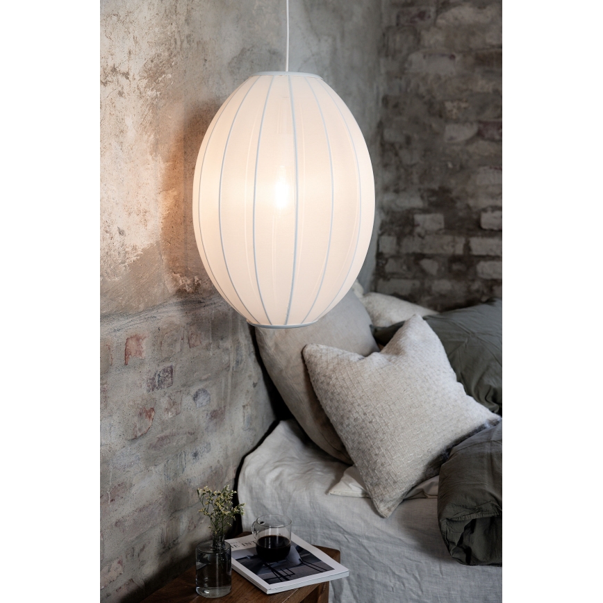 Markslöjd 108796 - Пендел FLORENCE 1xE27/40W/230V бял