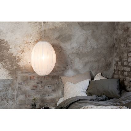 Markslöjd 108796 - Пендел FLORENCE 1xE27/40W/230V бял