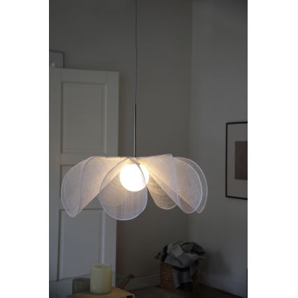 Markslöjd 108818 - Пендел STYRKA 1xE27/40W/230V Ø 75 см бял