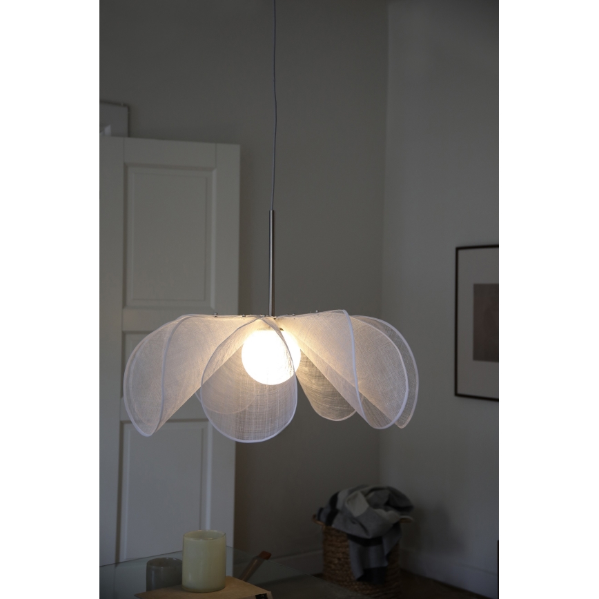 Markslöjd 108818 - Пендел STYRKA 1xE27/40W/230V Ø 75 см бял