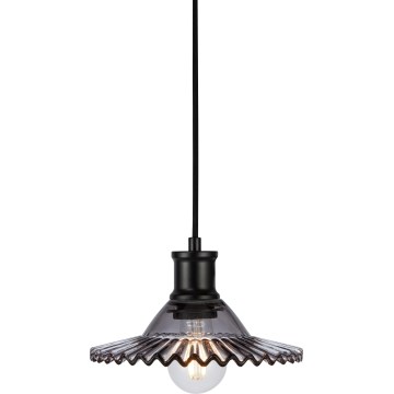 Markslöjd 108854 - Пендел NOVIA 1xE27/40W/230V черен/опушен