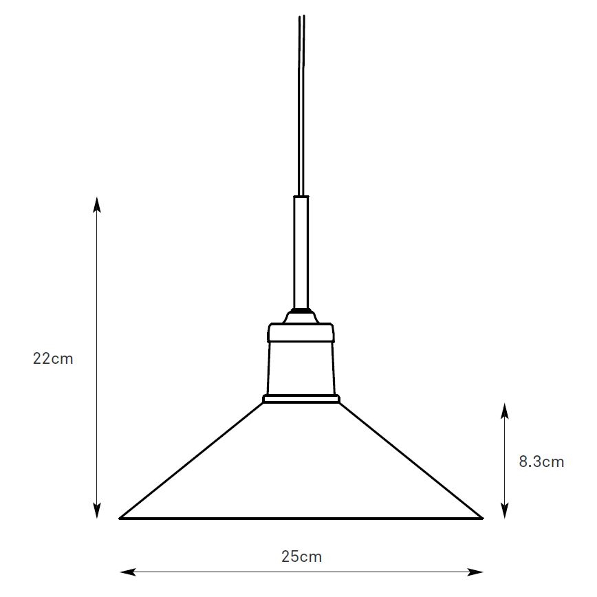 Markslöjd 108867 - Пендел VELA 1xE27/40W/230V месинг/бял
