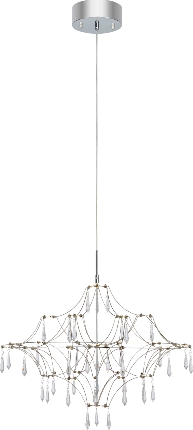 Markslöjd 108869 - LED Димируем кристален полилей на нишка EFESOS LED/14W/230V Ø 60 см