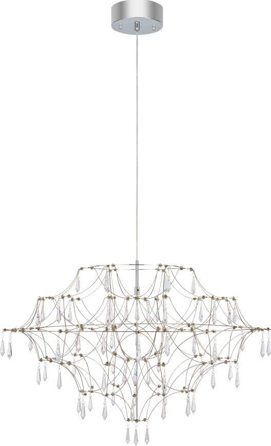 Markslöjd 108870 - LED Димируем кристален полилей на нишка EFESOS LED/25W/230V Ø 80 см