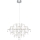 Markslöjd 108870 - LED Димируем кристален полилей на нишка EFESOS LED/25W/230V Ø 80 см