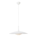 Markslöjd 108876 - Пендел с кабел PINY 1xE27/60W/230V, диаметър 57 см, бял