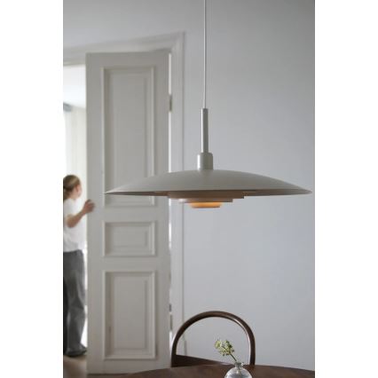 Markslöjd 108877 - Полилей на кабел PINY 1xE27/60W/230V Ø57 cm бежов