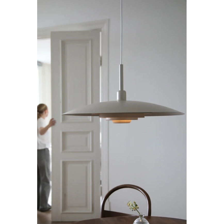 Markslöjd 108877 - Полилей на кабел PINY 1xE27/60W/230V Ø57 cm бежов