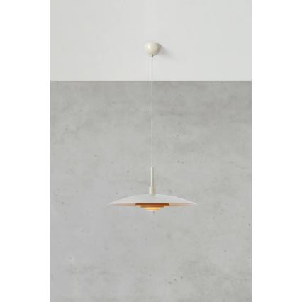 Markslöjd 108877 - Полилей на кабел PINY 1xE27/60W/230V Ø57 cm бежов