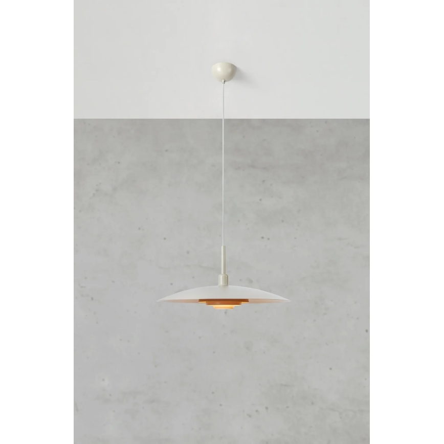 Markslöjd 108877 - Полилей на кабел PINY 1xE27/60W/230V Ø57 cm бежов