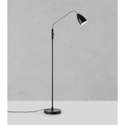 Markslöjd 108886 - LED димируема подова лампа PATRO LED/4,9W/230V CRI 90 черна