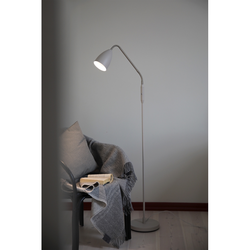 Markslöjd 108887 - LED димируема подова лампа PATRO LED/4,9W/230V CRI 90 бежова