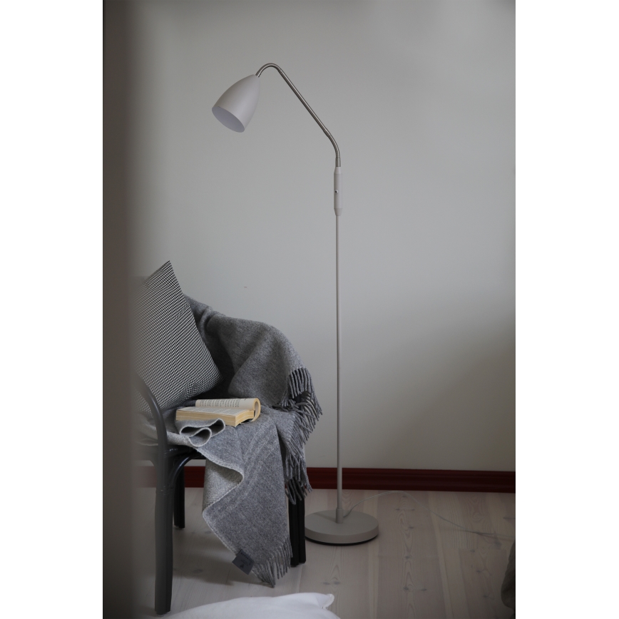 Markslöjd 108887 - LED димируема подова лампа PATRO LED/4,9W/230V CRI 90 бежова
